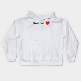 Best dad Kids Hoodie